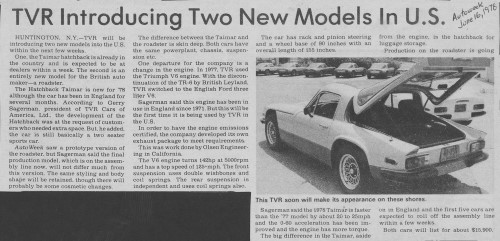 Autoweek 16 June 1978